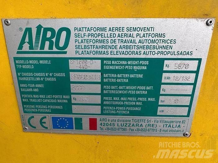 Airo SF200D Piattaforme cingolate, Piattaforme a ragno e Montacarichi