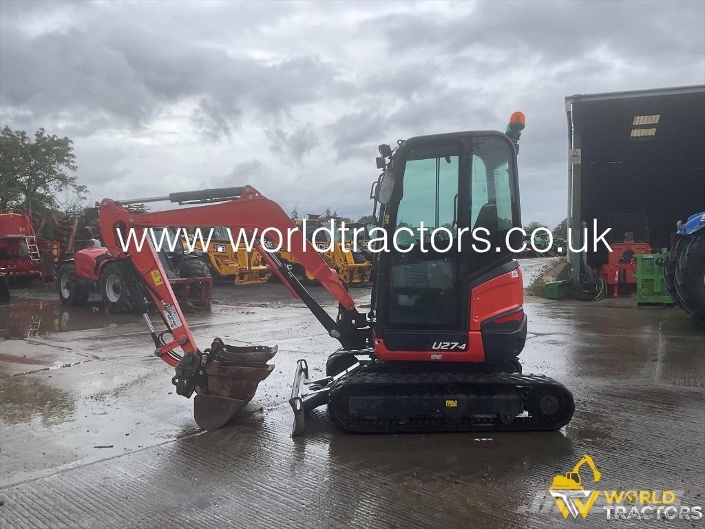 Kubota U 27-4 Miniescavatori