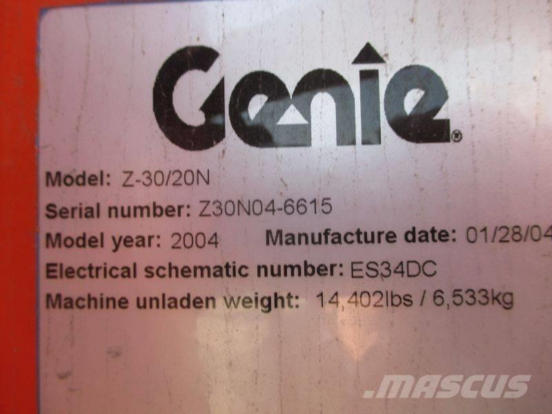 Genie Z 30/20 N Piattaforme a braccio articolato