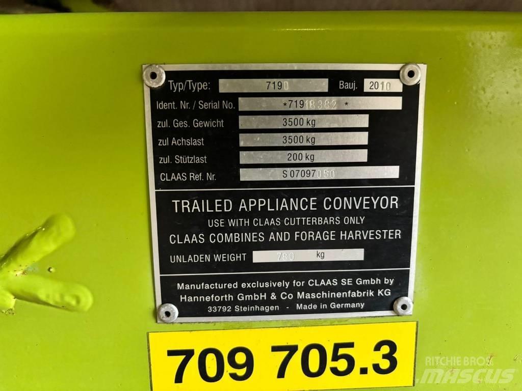 CLAAS CONVIO 930 Accessori per mietitrebbiatrici