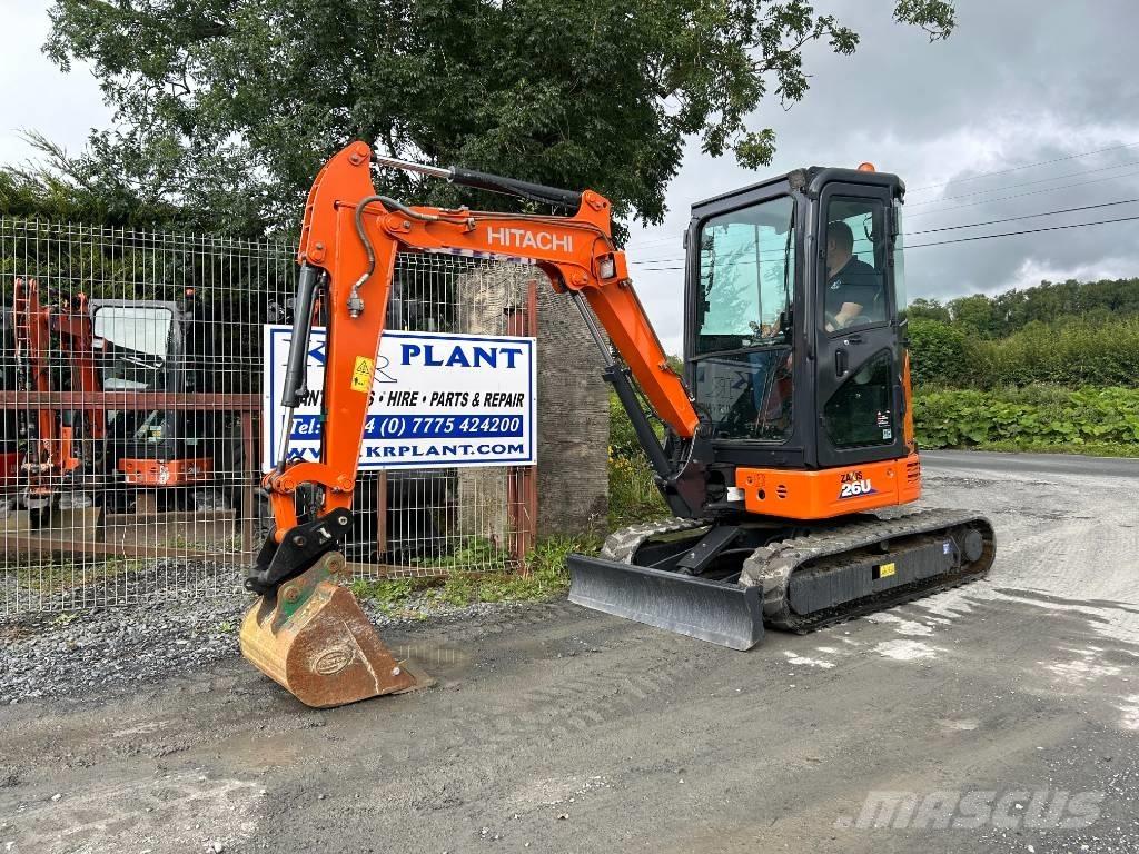 Hitachi ZX 26 U-6 Miniescavatori