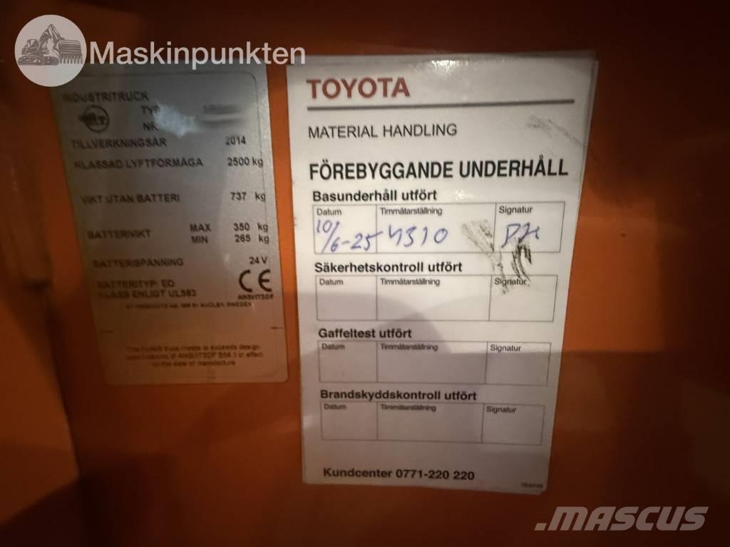 Toyota BT LPE 250 Carrelli elevatori elettrici