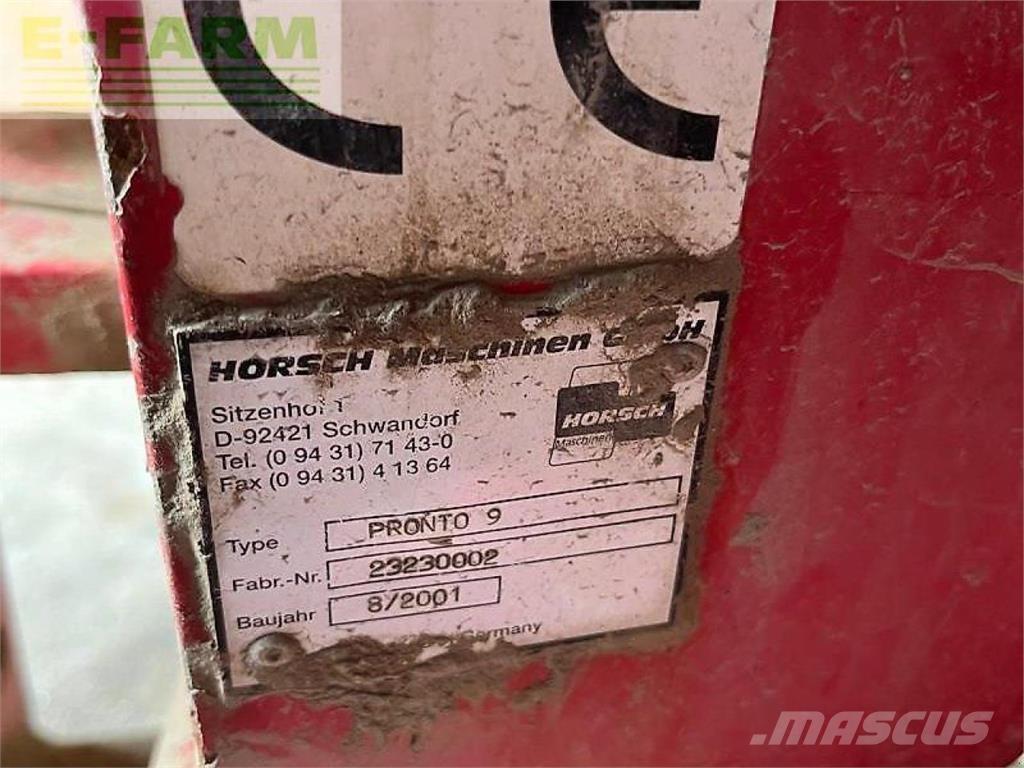 Horsch pronto rx9 Perforatrici