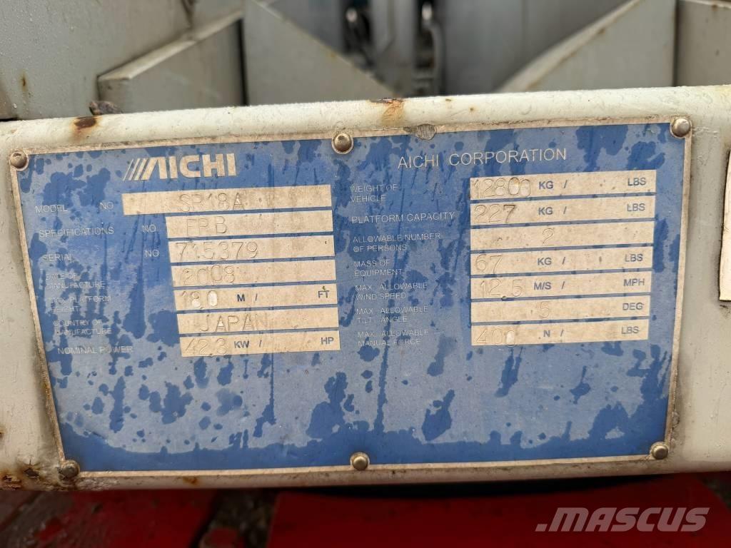 Aichi SR 18 A Piattaforme a braccio telescopico