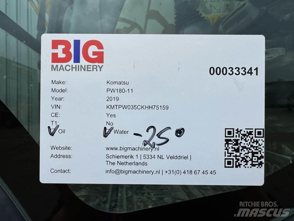 Komatsu PW180-11 Escavatori gommati