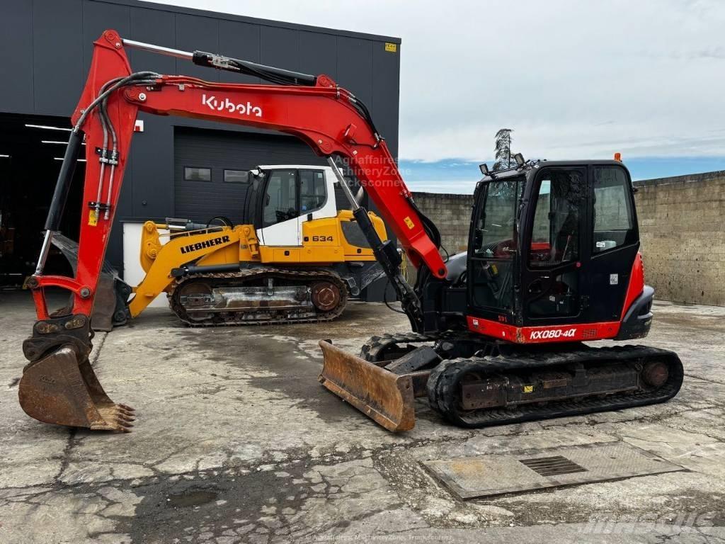 Kubota KX 080-4 Escavatori medi 7t - 12t