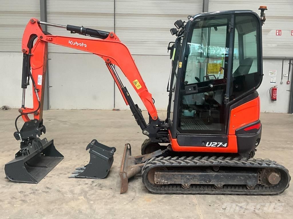 Kubota U 27-4 Miniescavatori