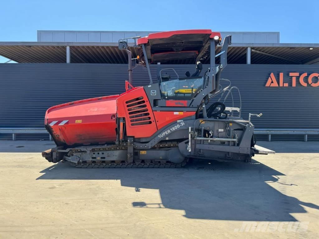 Vögele SUPER 1800-3I Finitrici