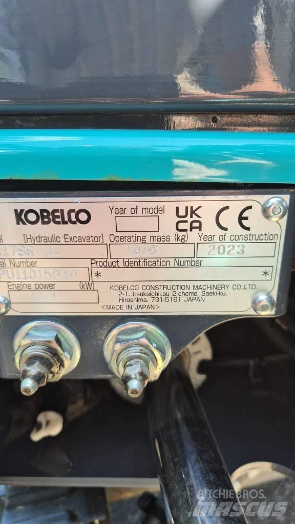 Kobelco SK 17 SR Miniescavatori