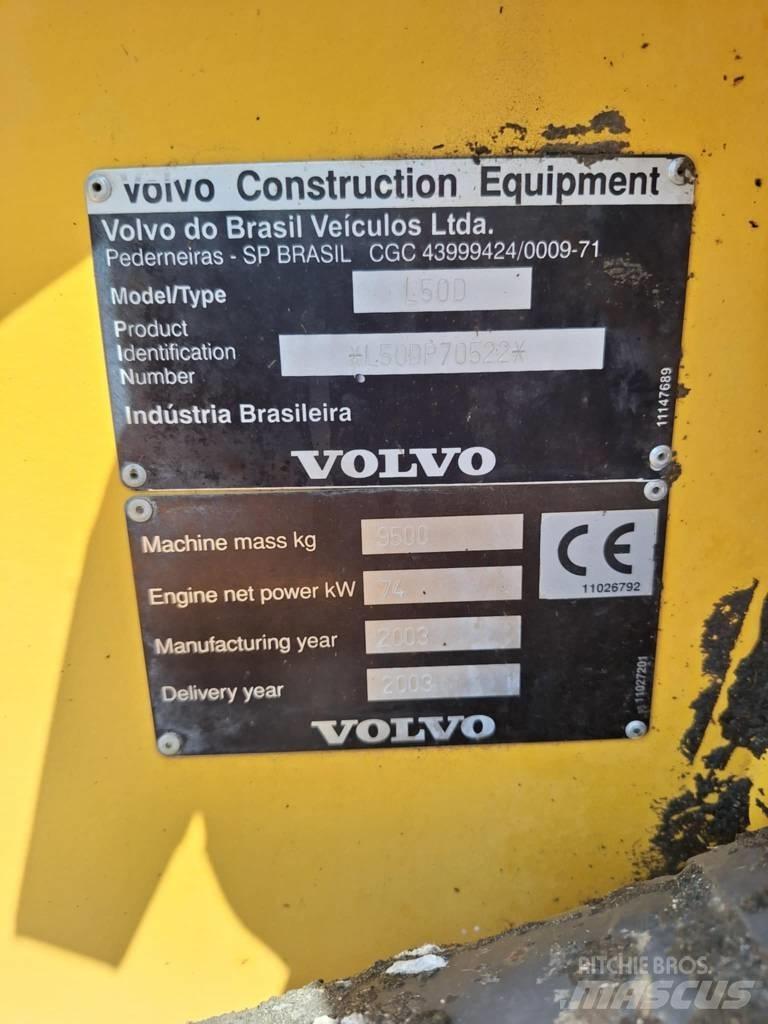 Volvo L 50 D Pale gommate