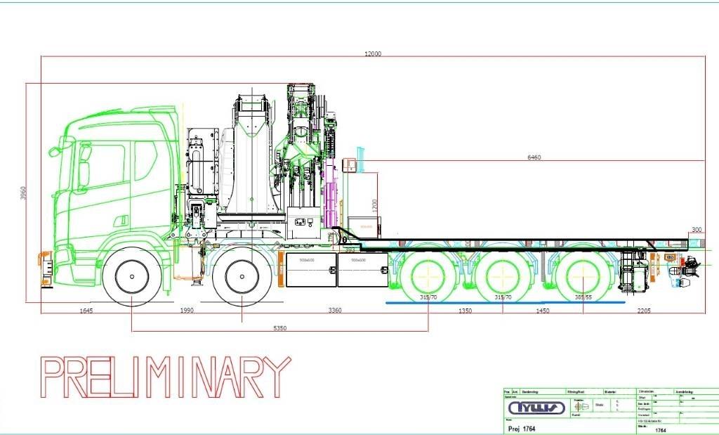 Scania R660 Autogru