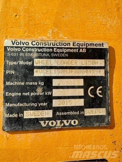 Volvo L 150 H Pale gommate