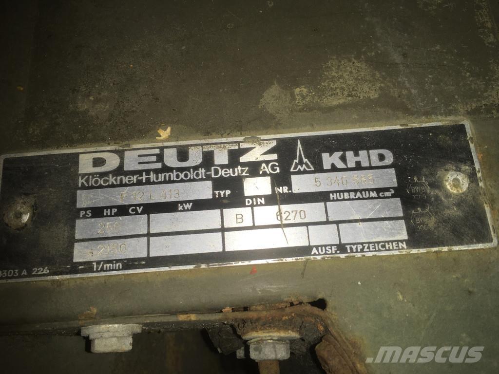 Deutz F12L413 USED Costruzioni - Altro