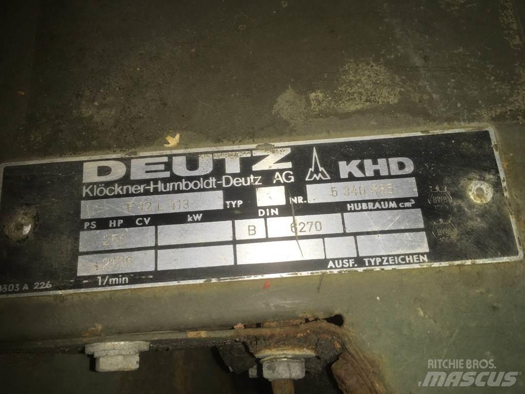 Deutz F12L413 USED Costruzioni - Altro