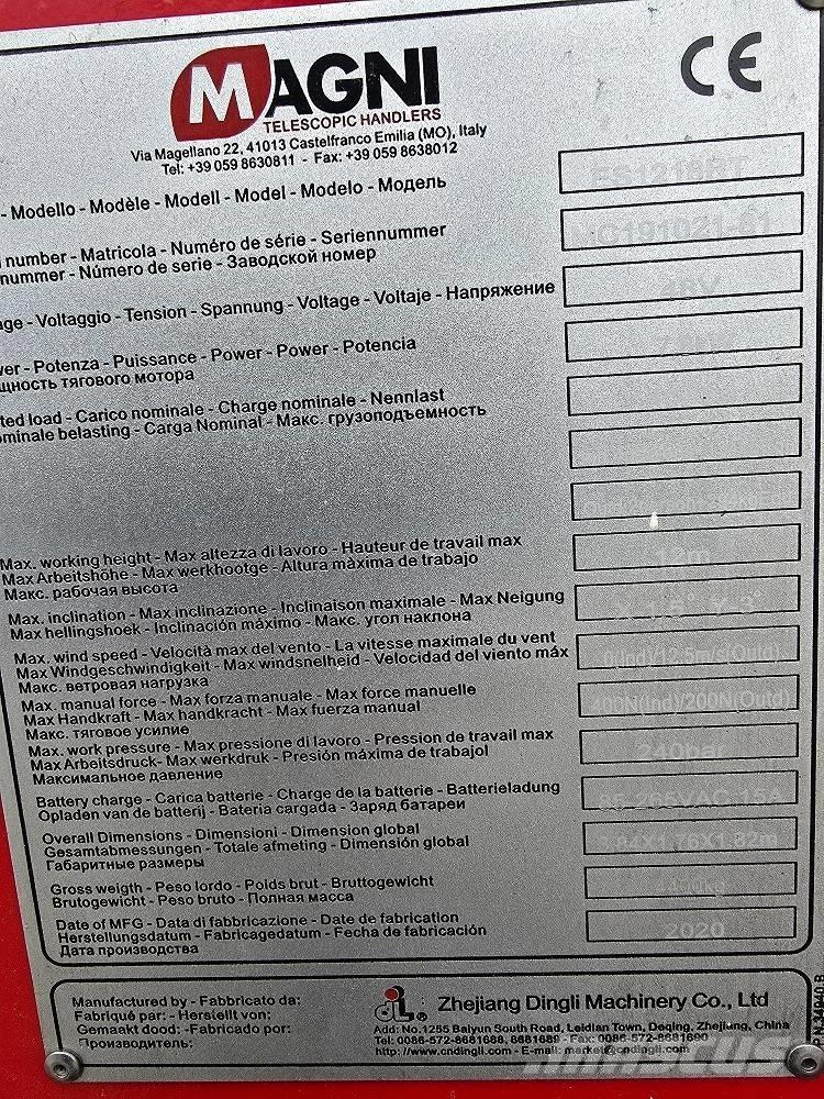 Magni ES 1218 RT Piattaforme a pantografo