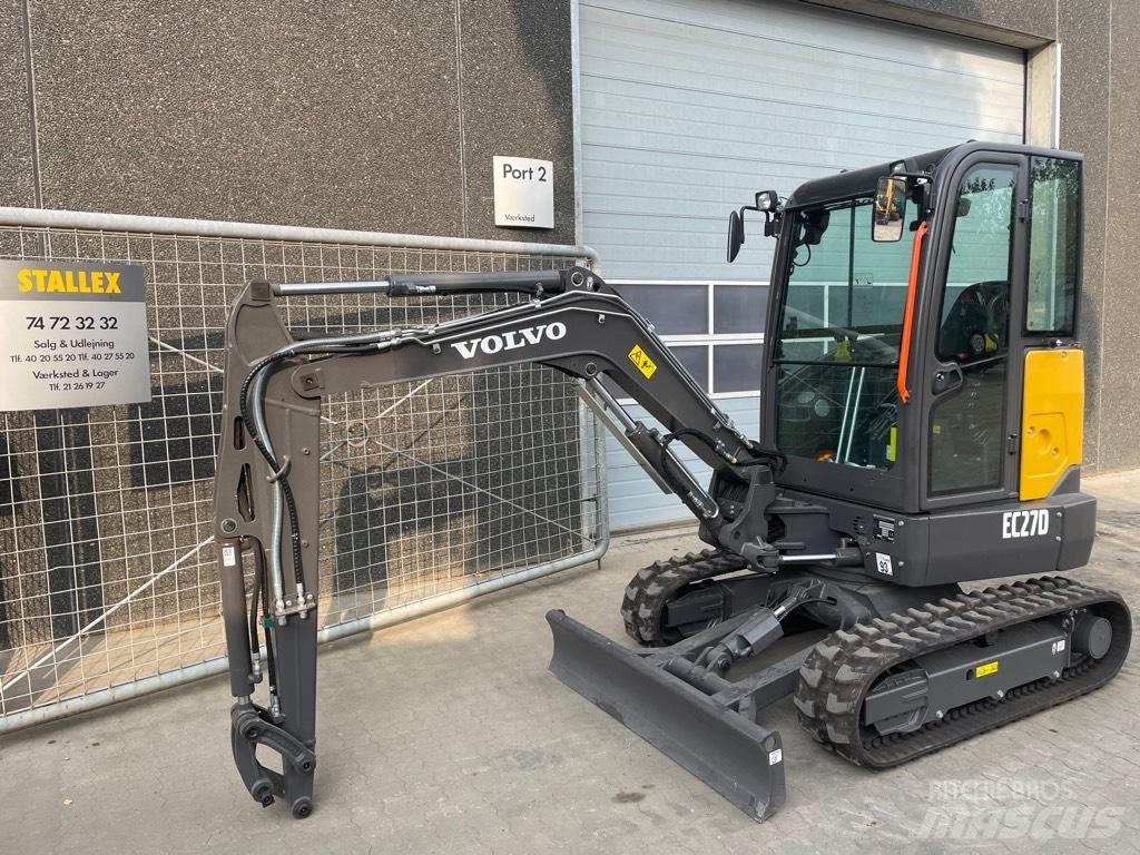 Volvo EC27D Miniescavatori