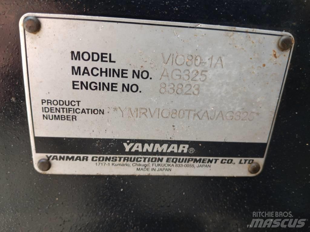 Yanmar ViO80-1a Escavatori cingolati