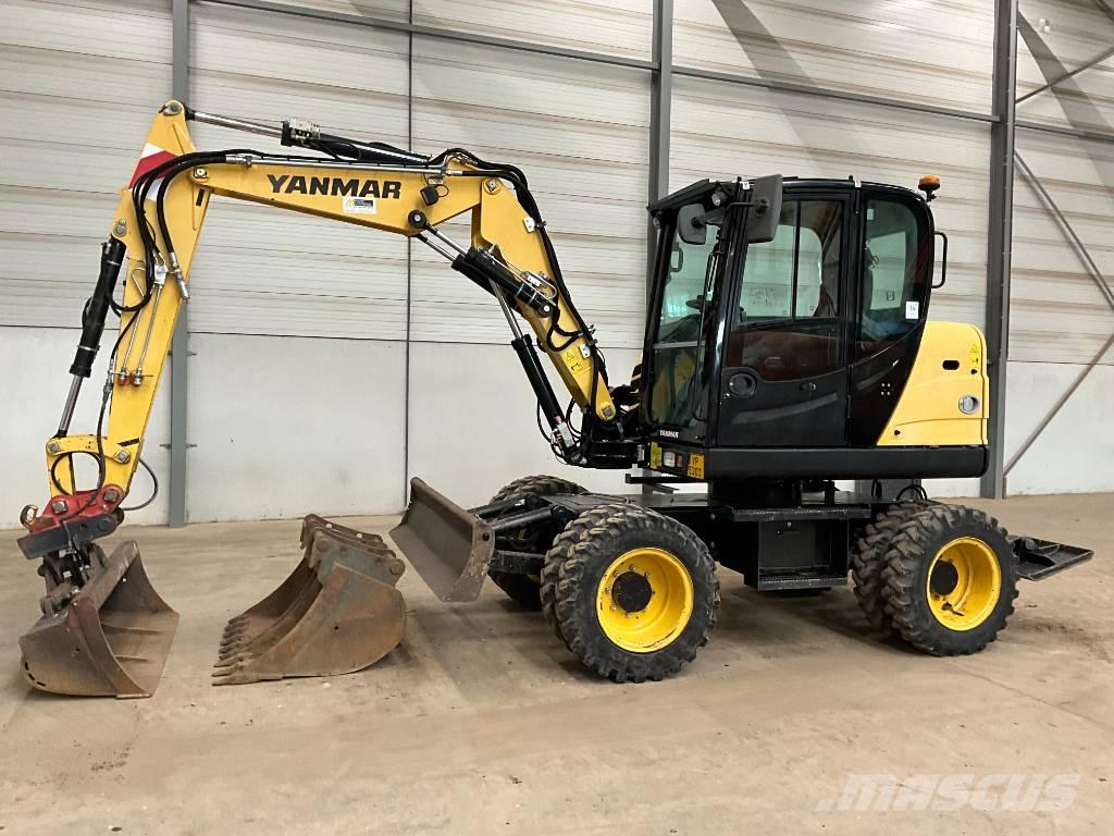 Yanmar B 75 W Escavatori gommati