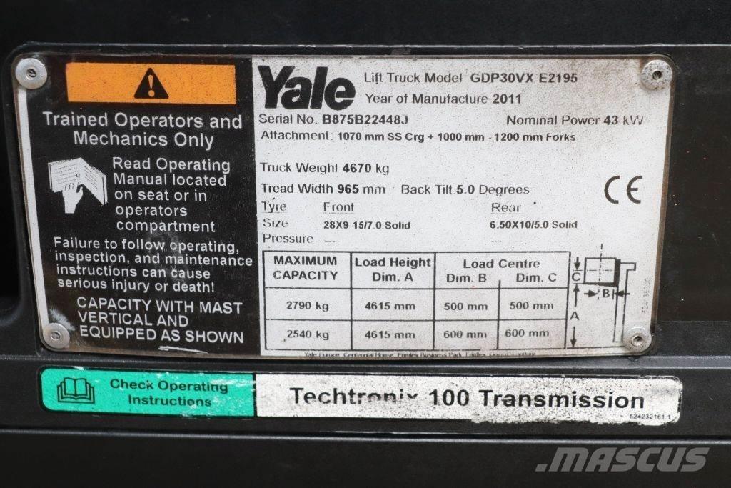 Yale GDP30VX Carrelli elevatori diesel