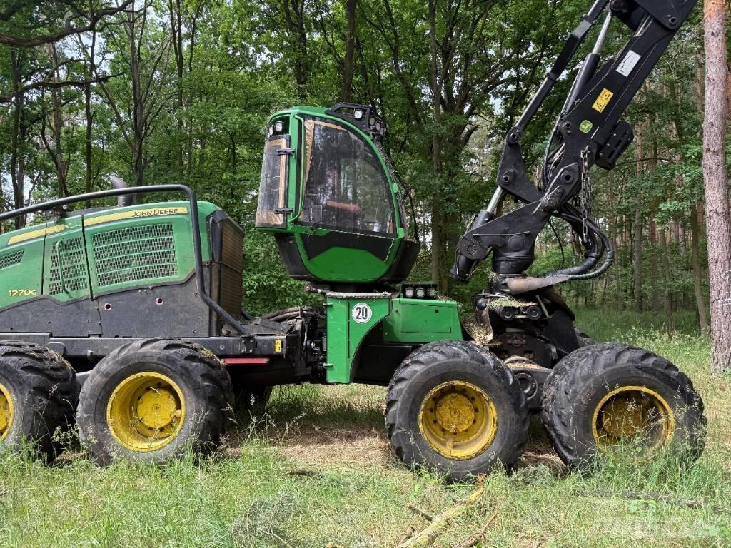 John Deere 1270 G Abbattitrici, Disboscatrici