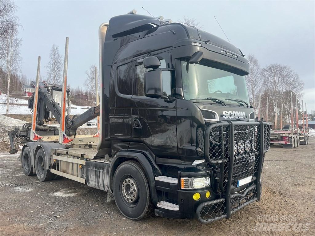 Scania R 580 Camion trasporto legname