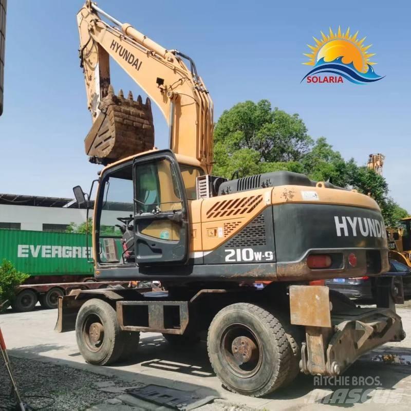 Hyundi 210w-9 Escavatori gommati