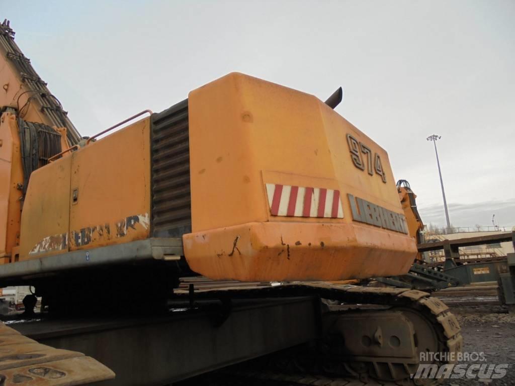 Liebherr R974 B SEW Movimentazione rifiuti