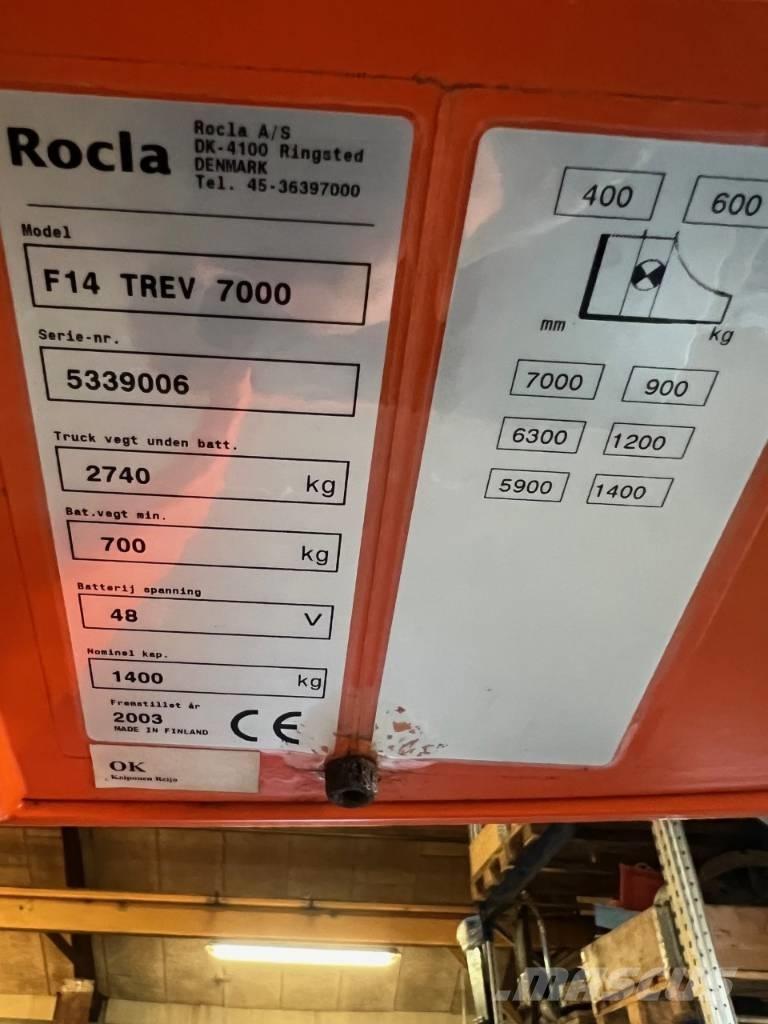 Rocla F 14 Trev 7000 Carrello retrattile