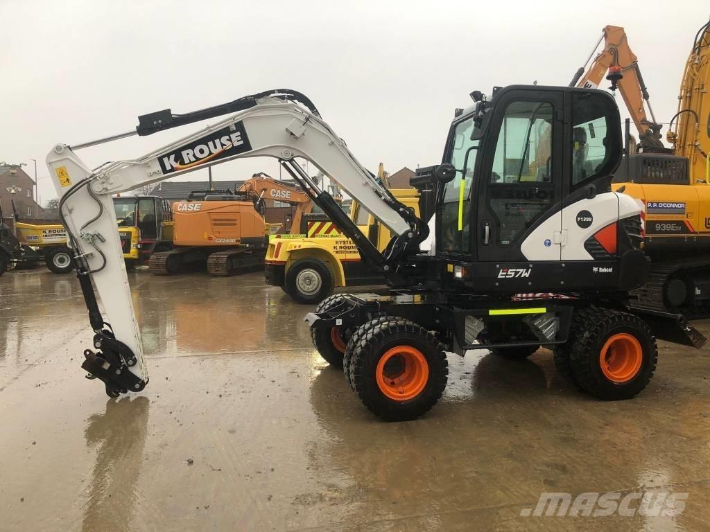 Bobcat E 57 W Escavatori gommati