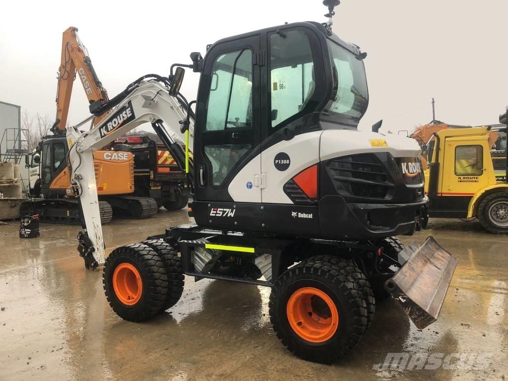 Bobcat E 57 W Escavatori gommati