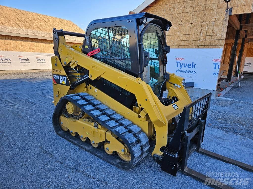 CAT 259 D Mini Pale Gommate