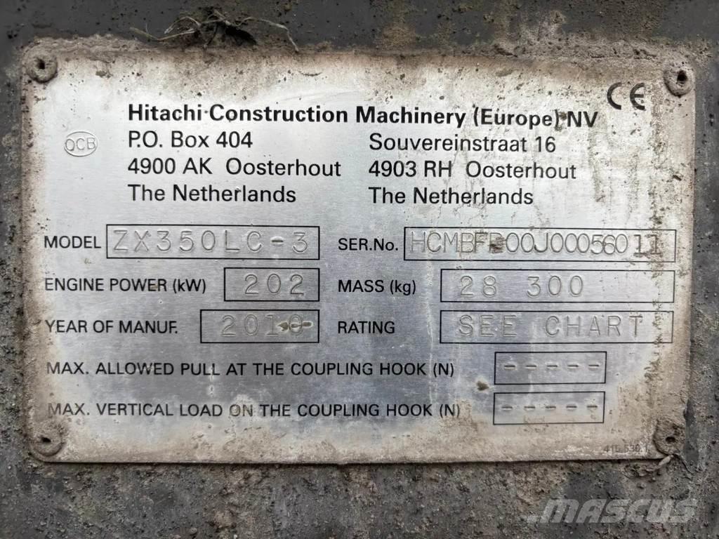 Hitachi ZX350LC-3 Escavatori cingolati