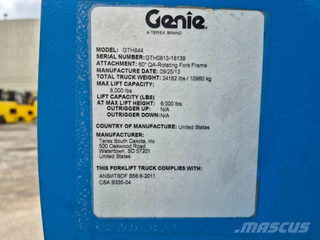 Genie GTH 844 Sollevatori telescopici