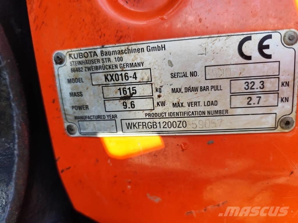 Kubota KX 016-4 Miniescavatori