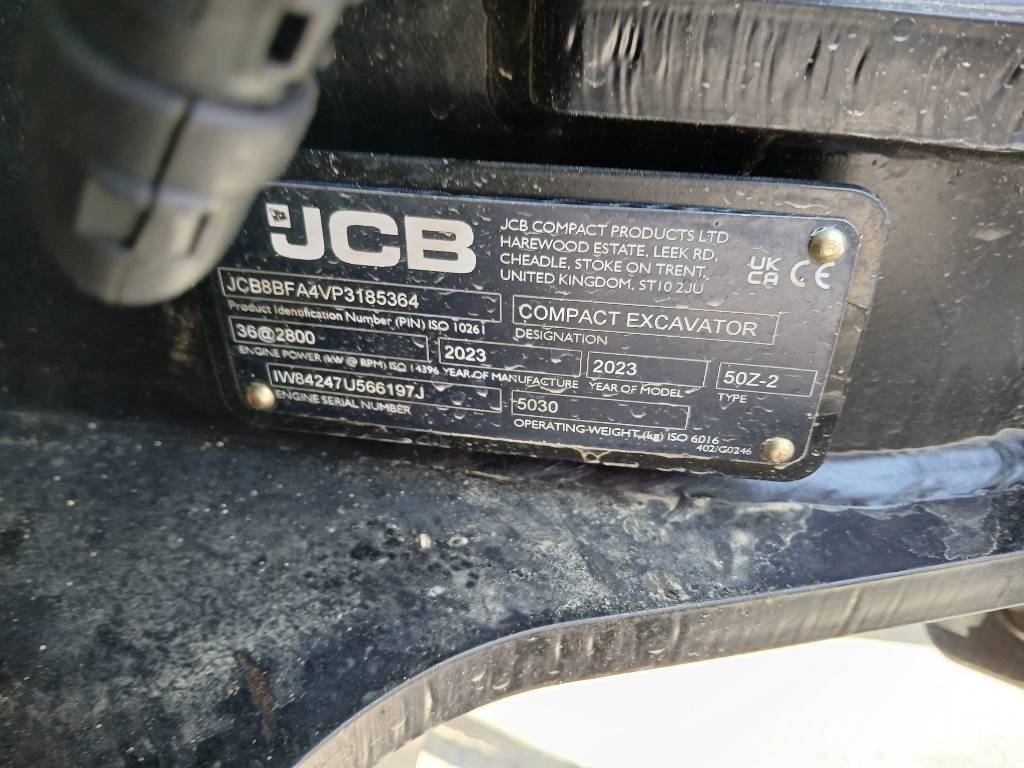 JCB 50 Z-2 Miniescavatori