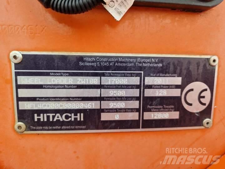 Hitachi ZW 180 Pale gommate