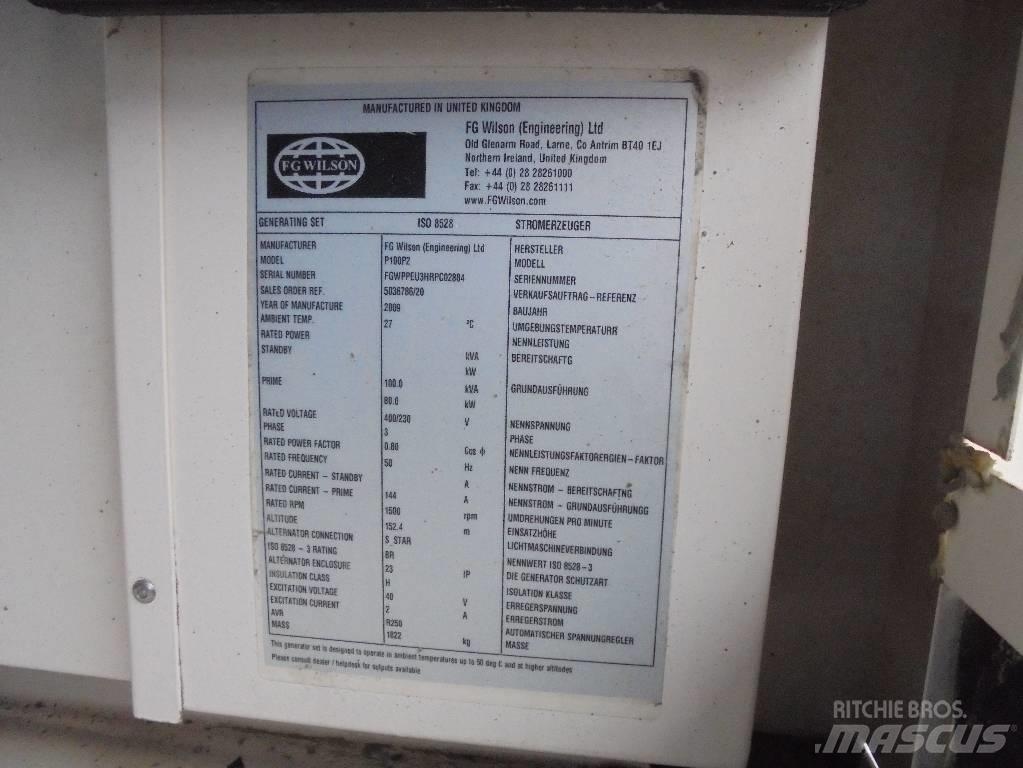 Wilson P100 P2 Generatori diesel