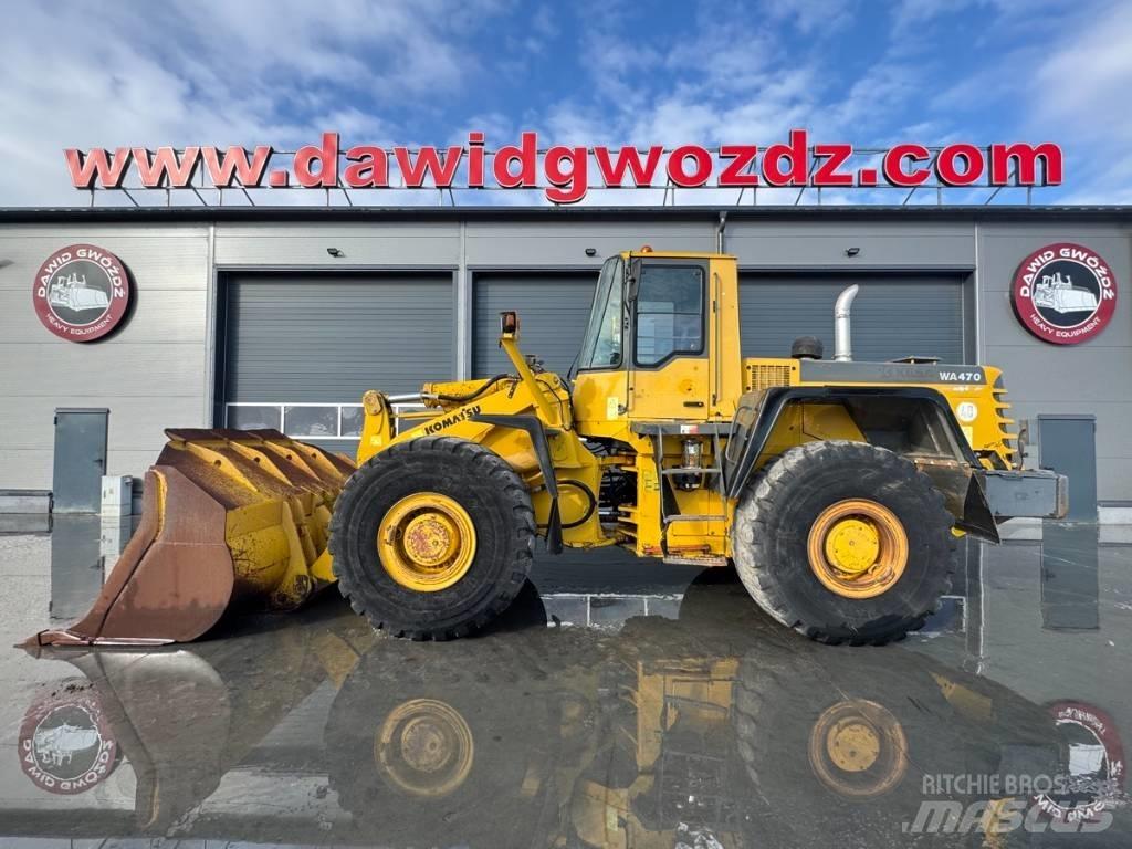 Komatsu WA 470-3H Pale gommate