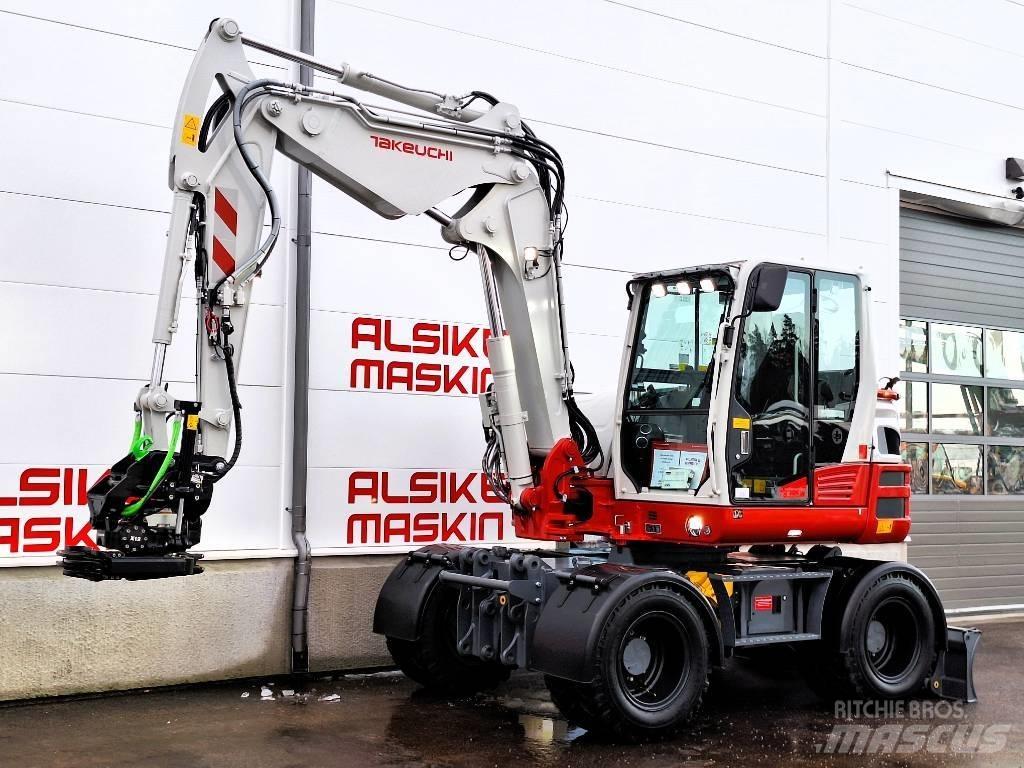 Takeuchi TB 395 W Escavatori gommati