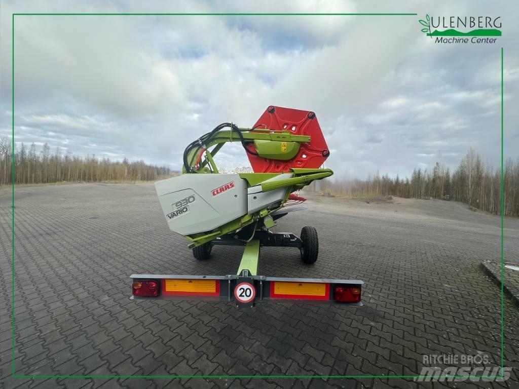 CLAAS Vario 930 Testate per mietitrebbie