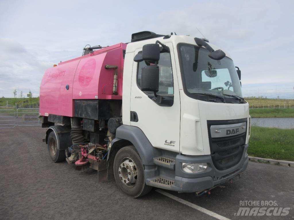 DAF 55.220 Autocarro spazzatrice
