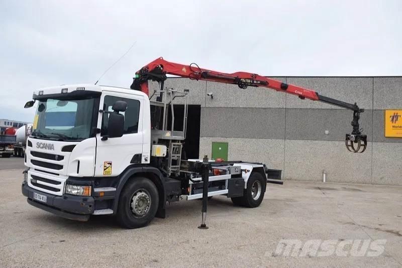 Scania P280 Autocarro pianale / argano