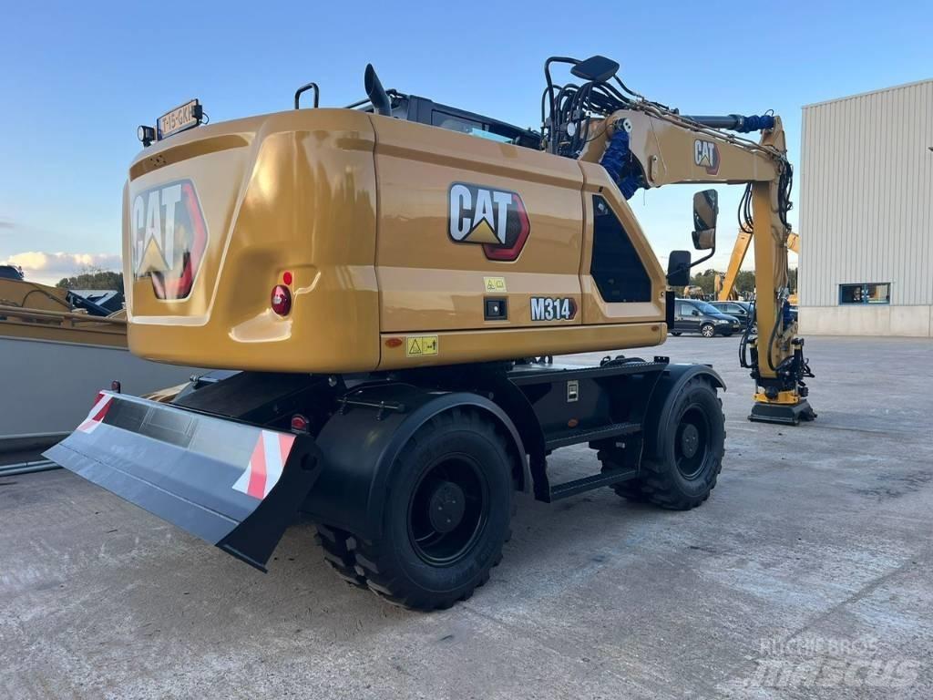 CAT M314 Escavatori gommati