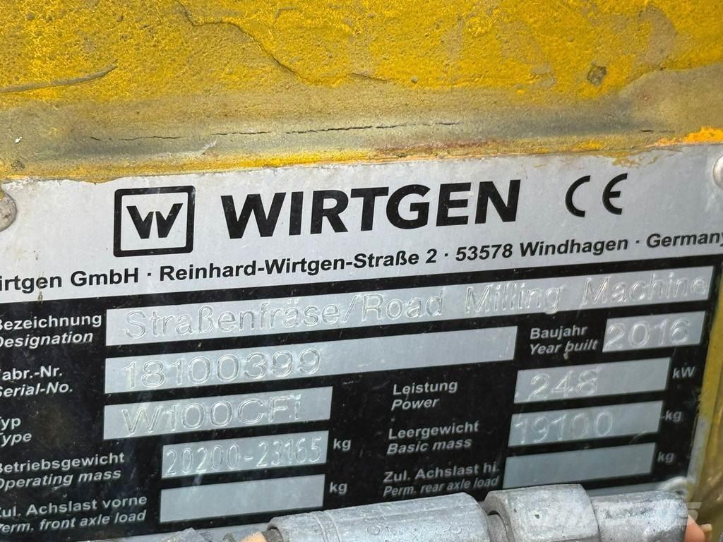 Wirtgen W100CFI Fresa a freddo per asfalto