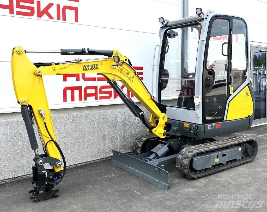 Wacker Neuson ET 18 Miniescavatori