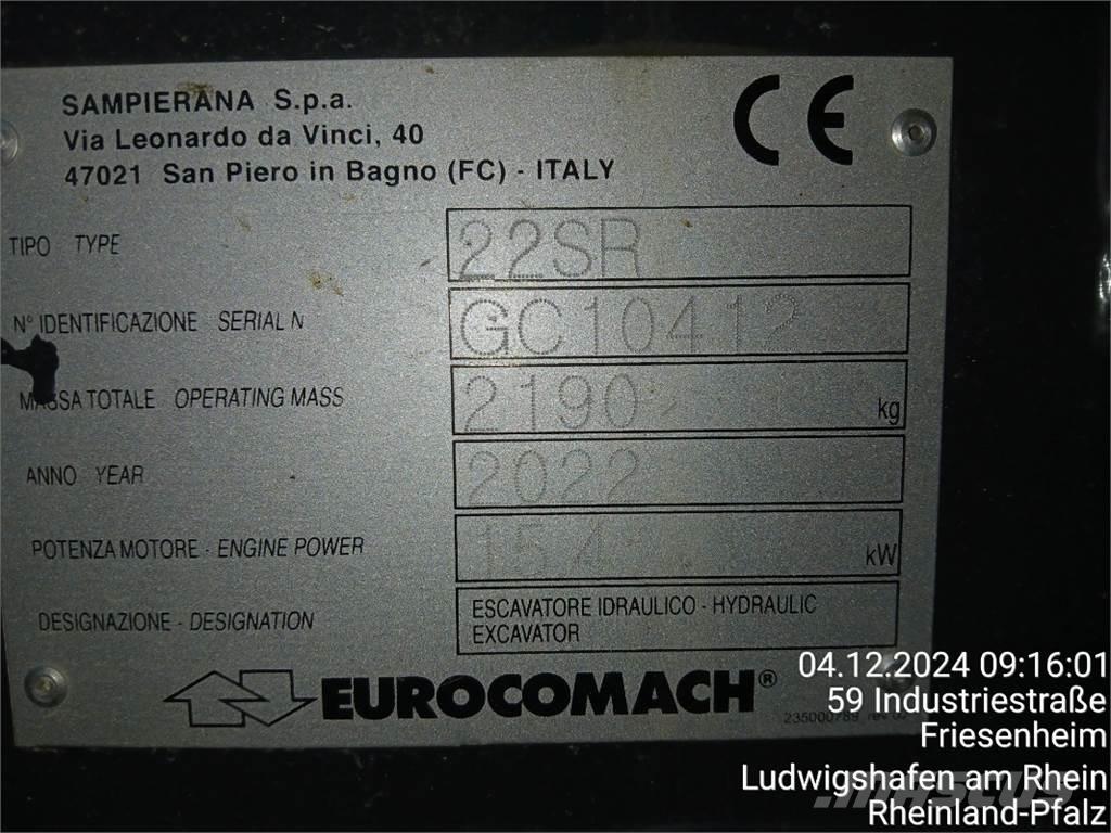 Eurocomach 22SR Miniescavatori