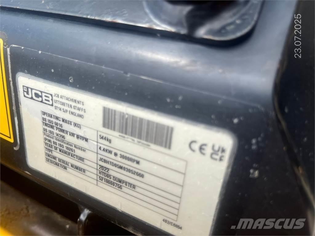 JCB HTD5 Mini dumper