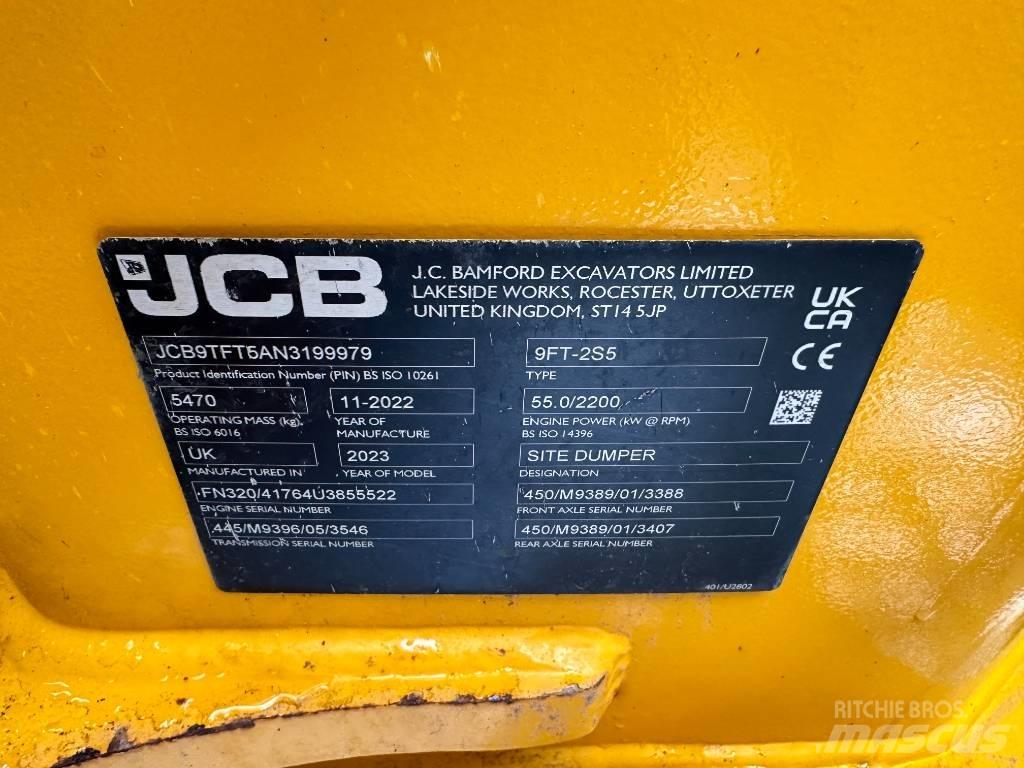 JCB 9 Ton Dumper Mini dumper