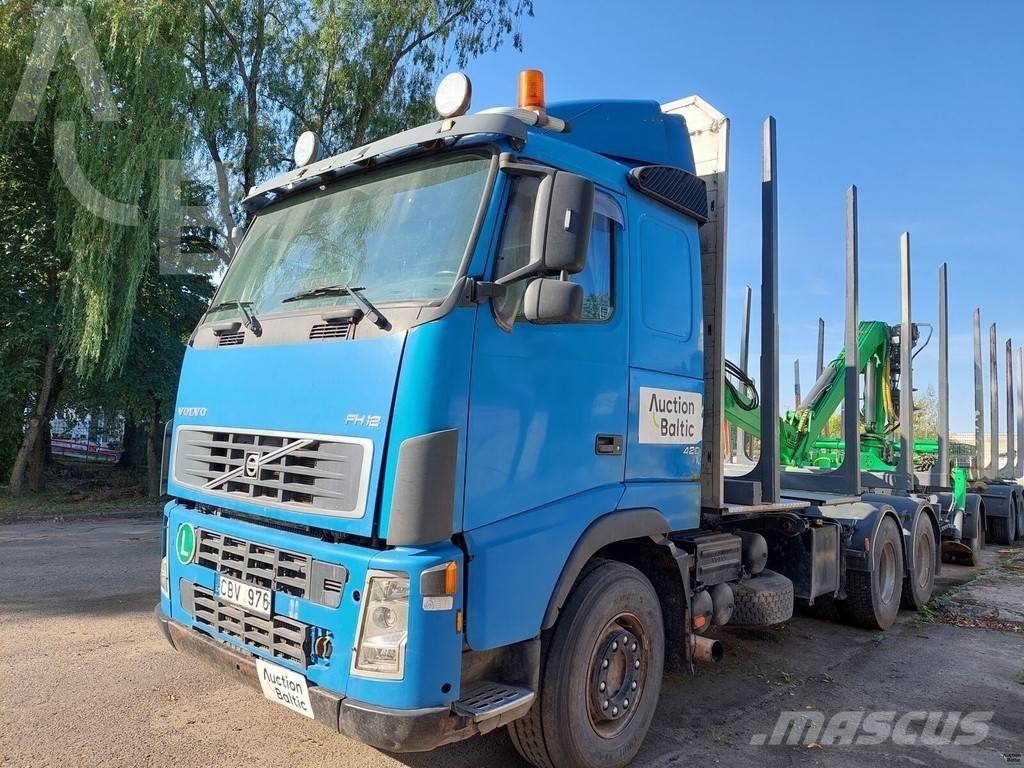 Volvo FH12 Camion trasporto legname