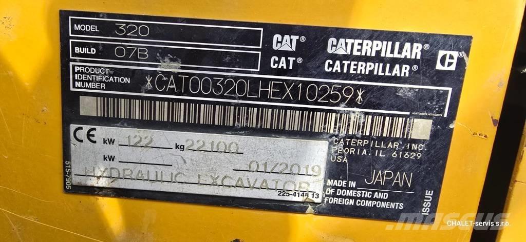 CAT 320 Escavatori cingolati